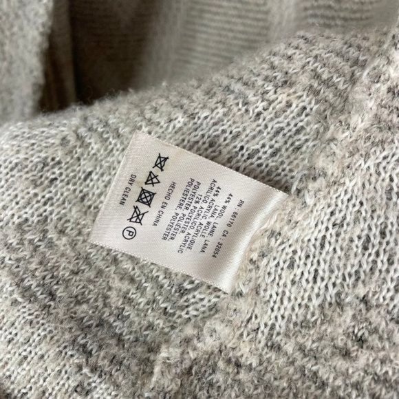 Angel Of?The North ?Anthropologie  Equinox Wool Chevron Knit Open - Picture 4 of 7